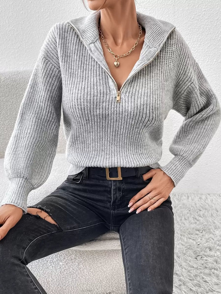 Luna - Serisse Half-Zip Sweater
