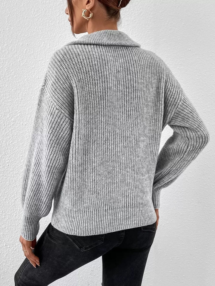 Luna - Serisse Half-Zip Sweater