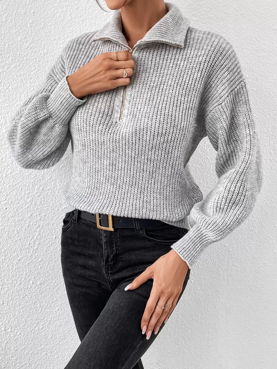 Luna - Serisse Half-Zip Sweater