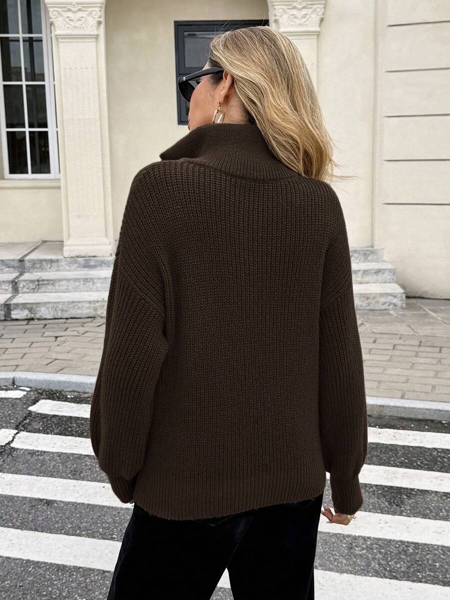 Luna - Serisse Half-Zip Sweater