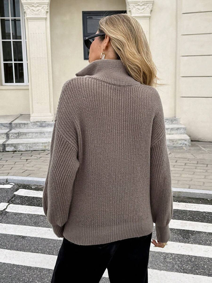 Luna - Serisse Half-Zip Sweater