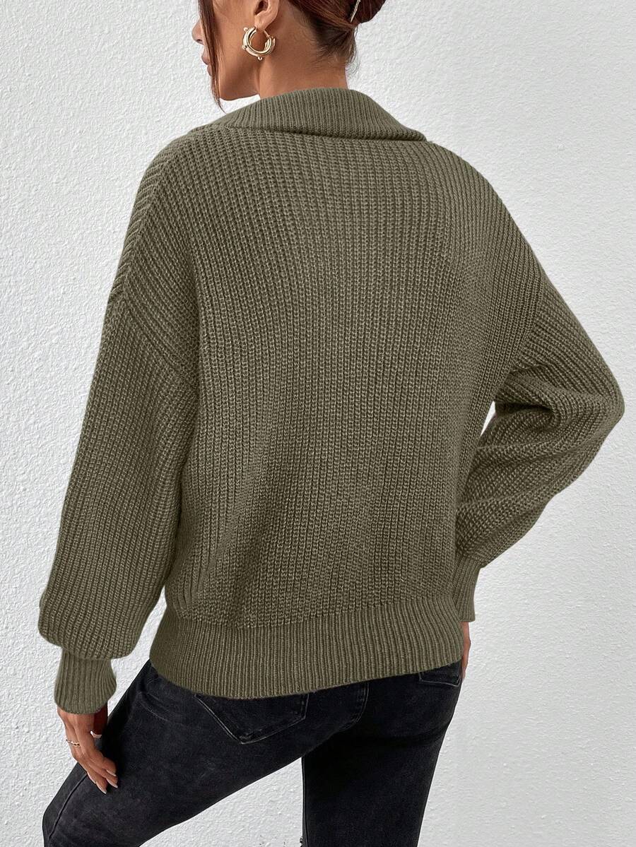 Luna - Serisse Half-Zip Sweater