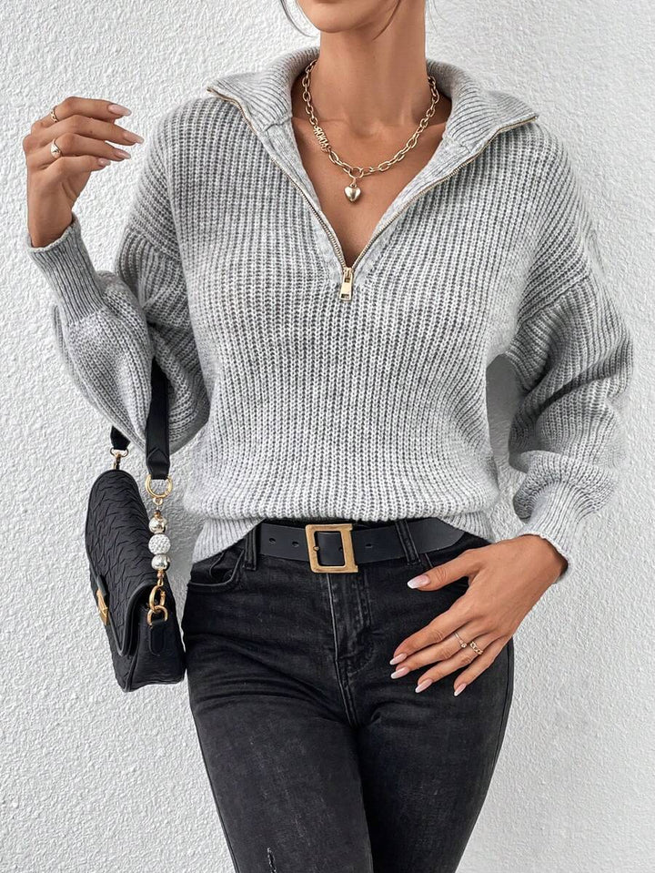 Luna - Serisse Half-Zip Sweater