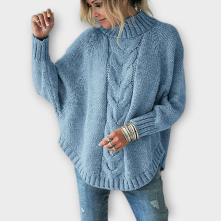 Elysian - Cable Pattern Knit Sweater