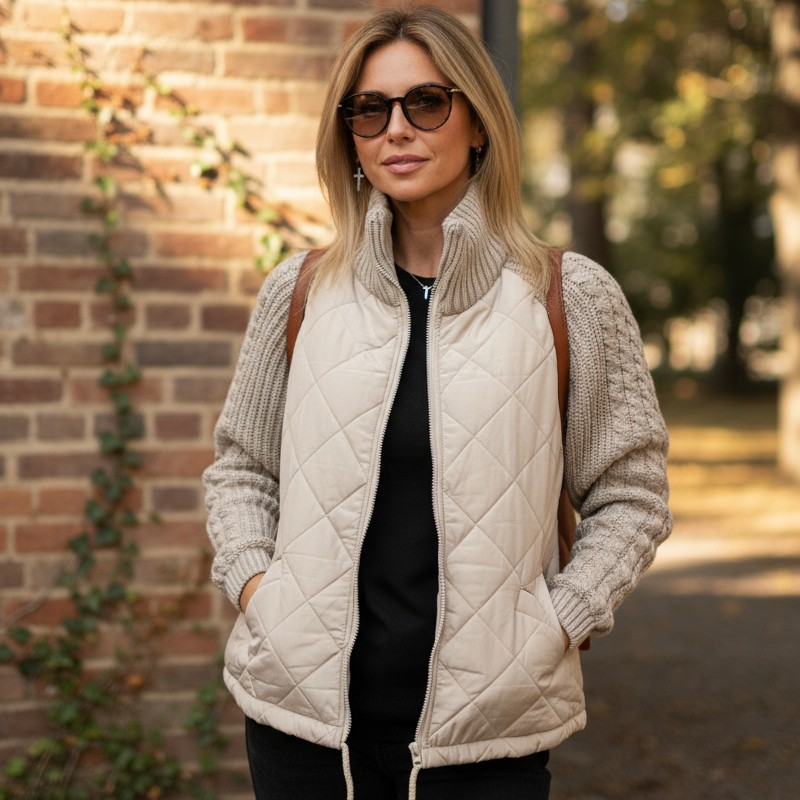 Valerie - High Collar Jacket