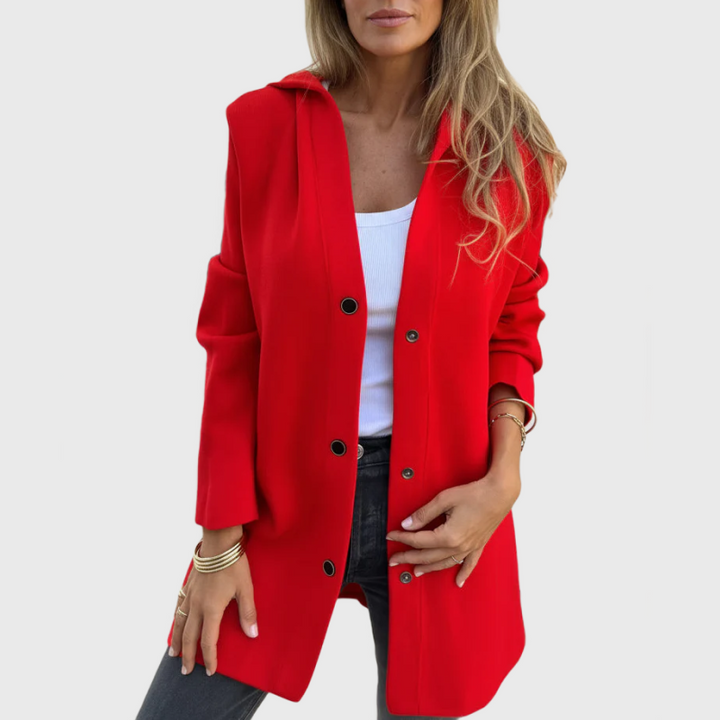Jasmine - Casual Hooded Jacket