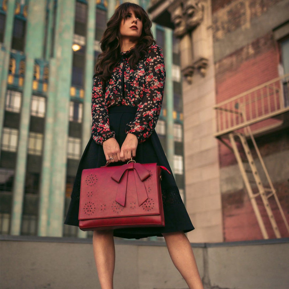 Bernadette – Shoulder Bag with Bow