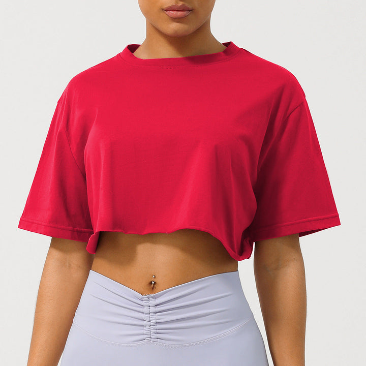 CASSIA™ – Relaxed Fit Crop Tee