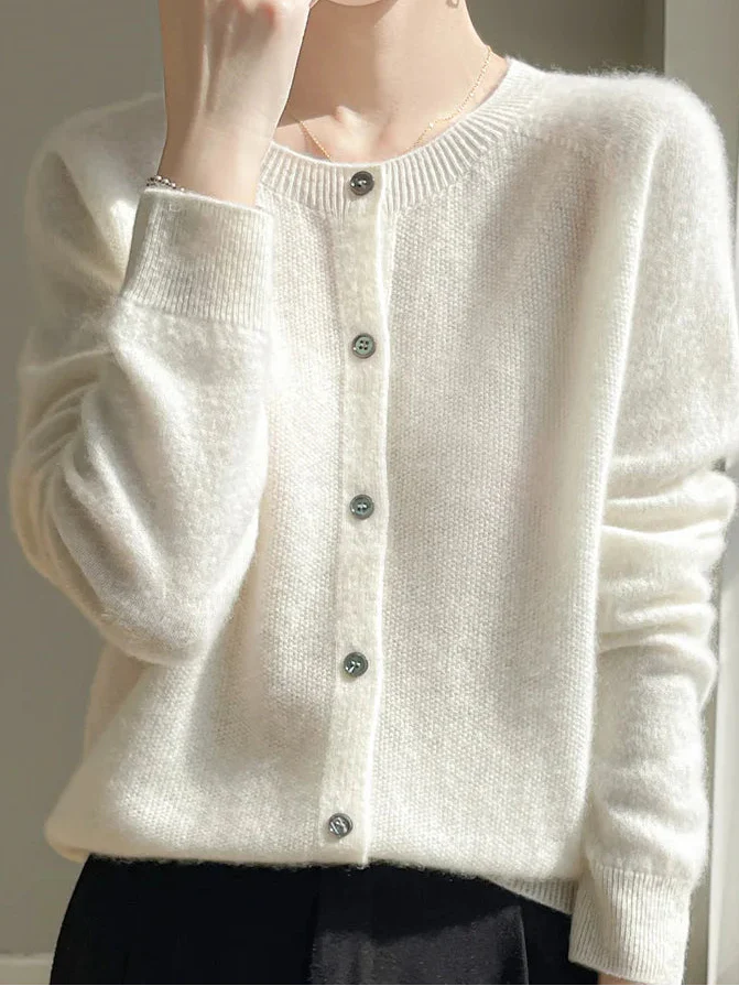 Isabella | Luxury Cashmere Knit Cardigan