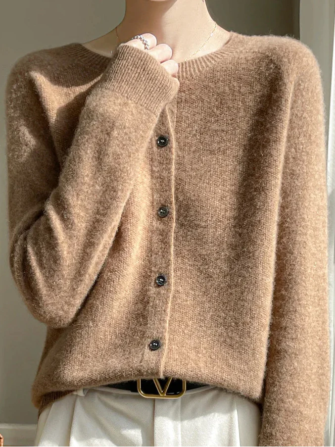 Isabella | Luxury Cashmere Knit Cardigan