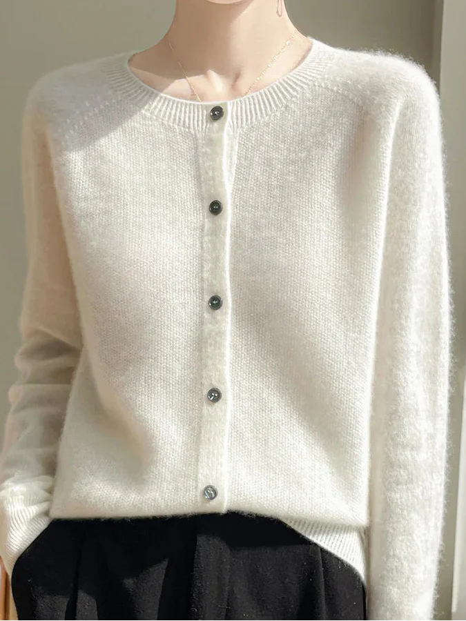 Isabella | Luxury Cashmere Knit Cardigan