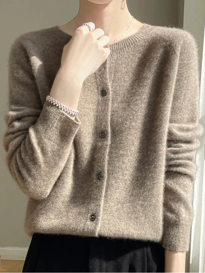 Isabella | Luxury Cashmere Knit Cardigan