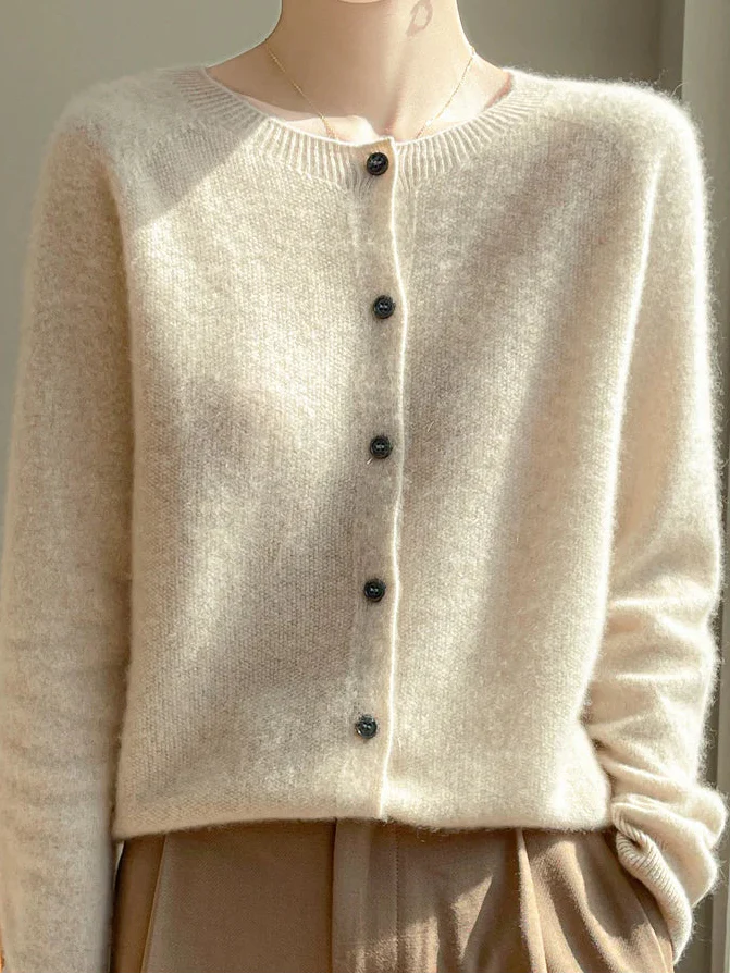 Isabella | Luxury Cashmere Knit Cardigan