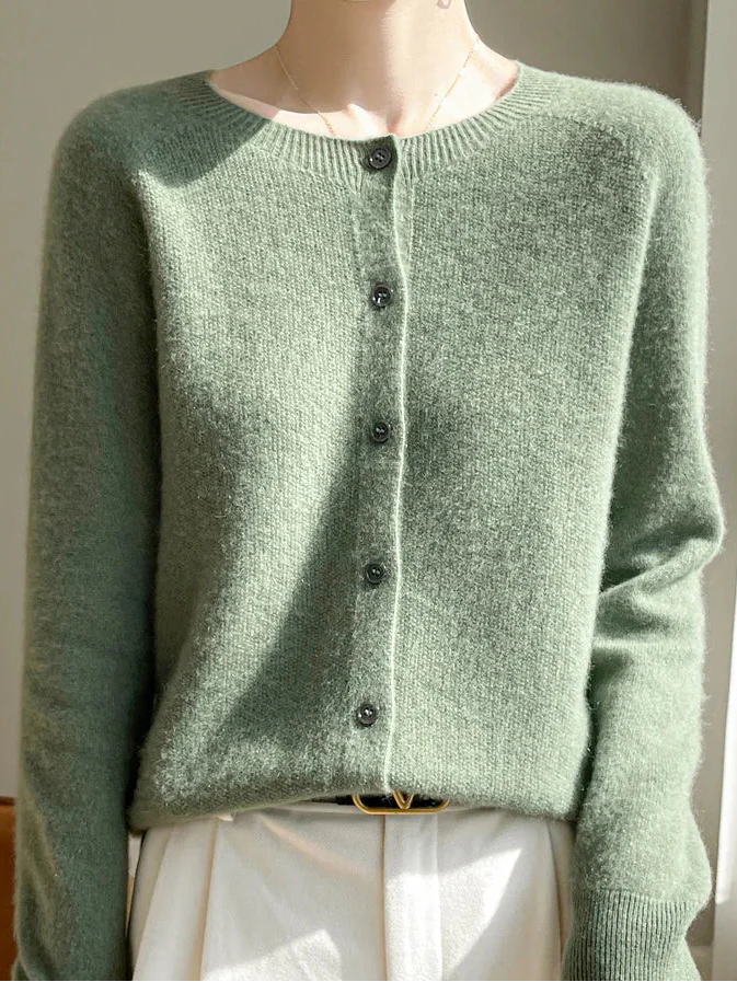 Isabella | Luxury Cashmere Knit Cardigan