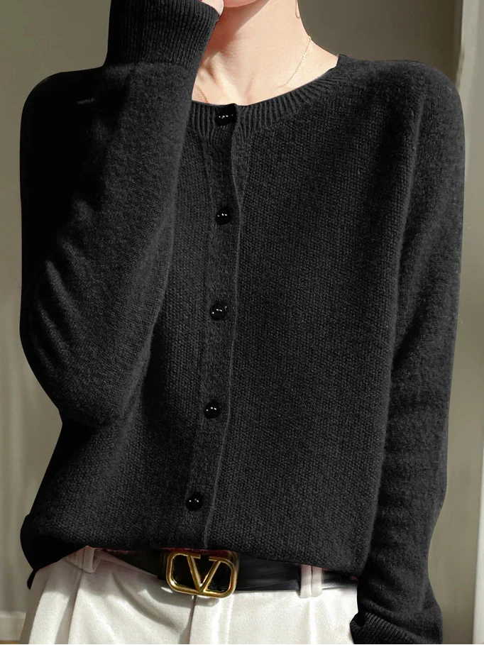 Isabella | Luxury Cashmere Knit Cardigan