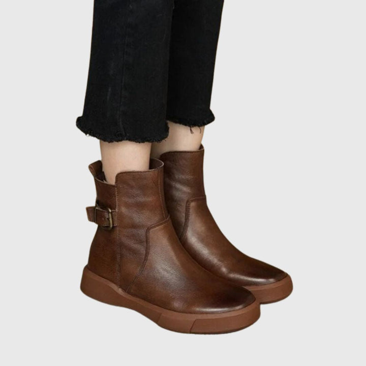 Madison - Buckle Ankle Boots