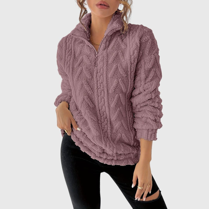 Maeve - Cozy Zip-Up Sweatshirt