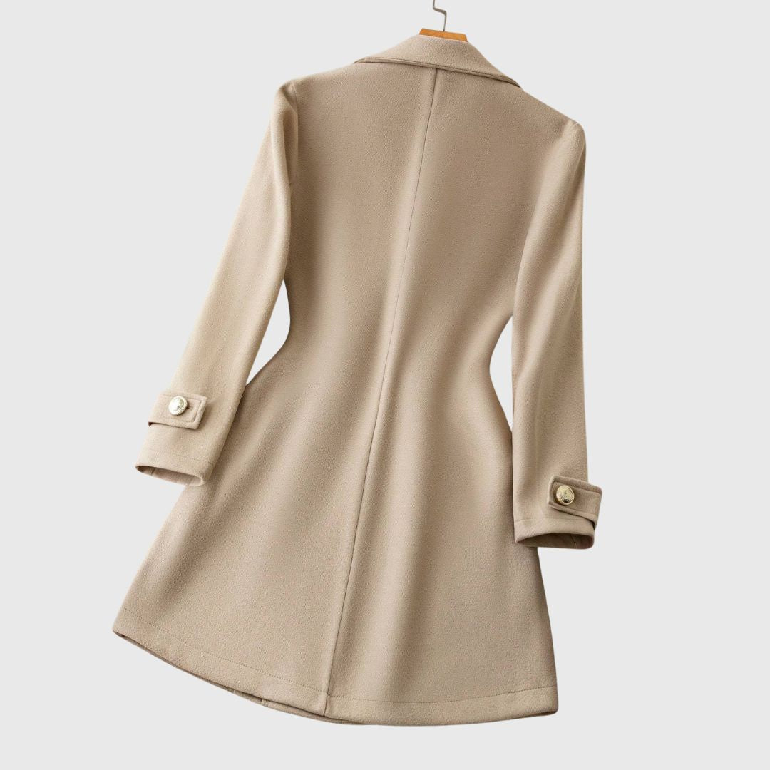 Nylah - Elegant Tweed Coat