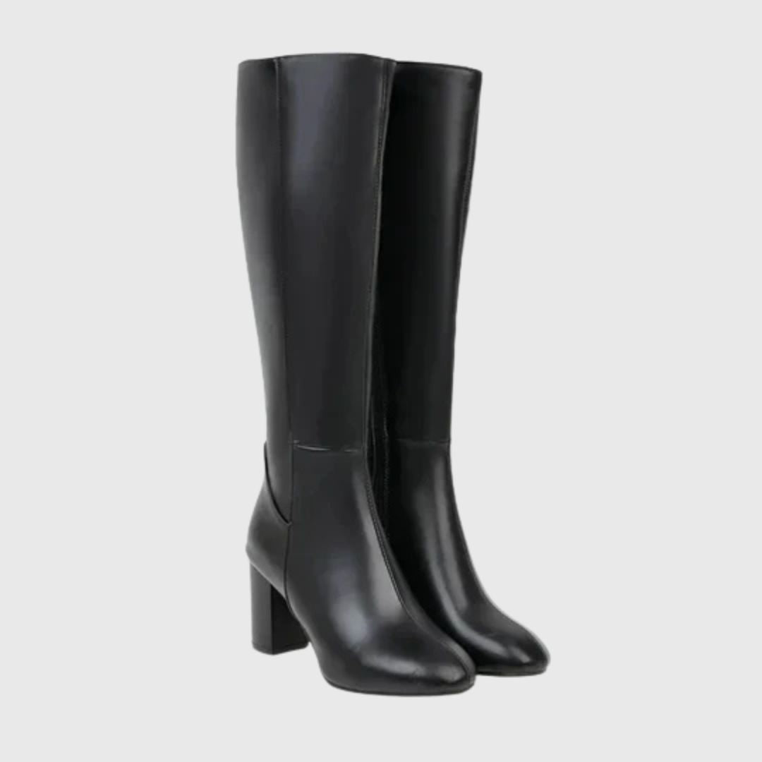Claire - Knee-High Heeled Boots