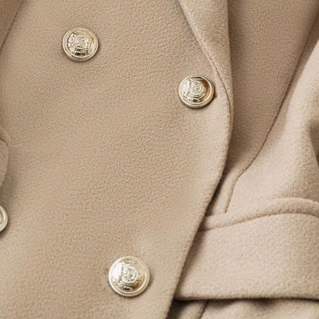 Nylah - Elegant Tweed Coat