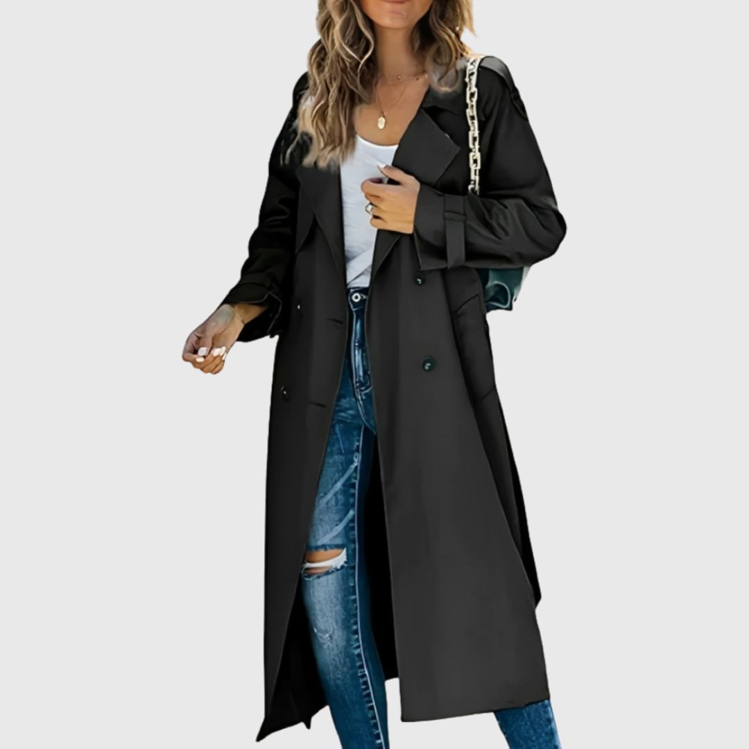 Charlie - Double-Breasted Trench Coat