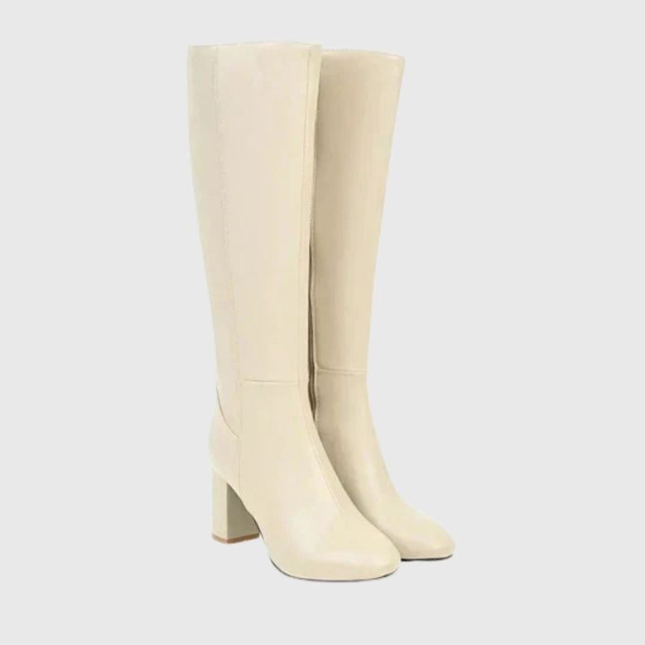 Claire - Knee-High Heeled Boots