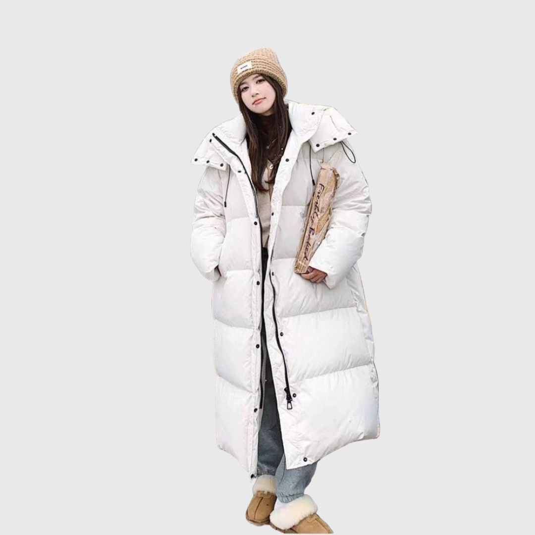 Patricia - Long Quilted Puffer Coat