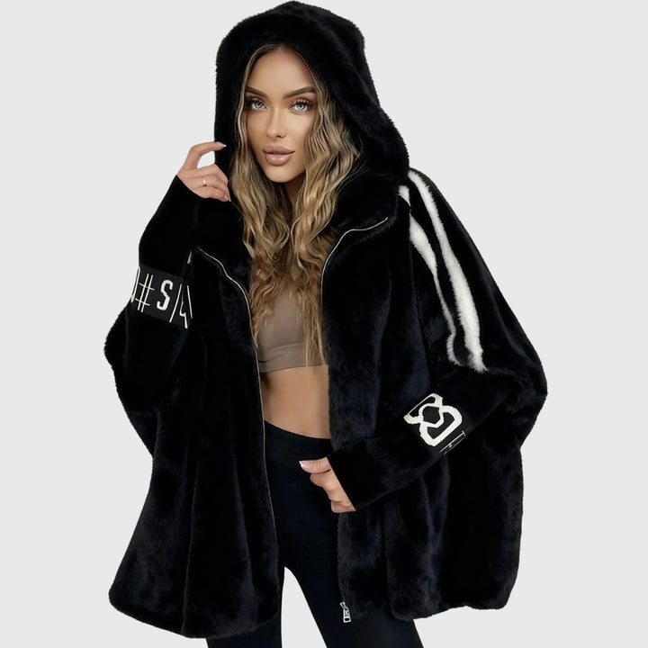 Fioralyn - Elegant Hooded Coat