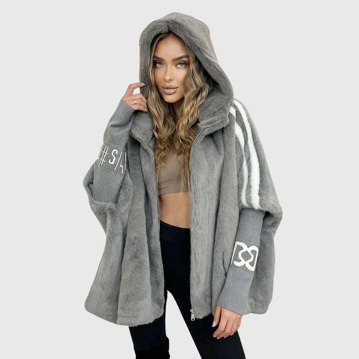 Fioralyn - Elegant Hooded Coat